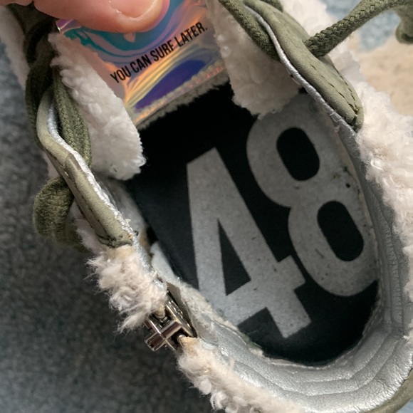 P448 Zip Up High Top Sneakers - Worn once! - Picture 6 of 10